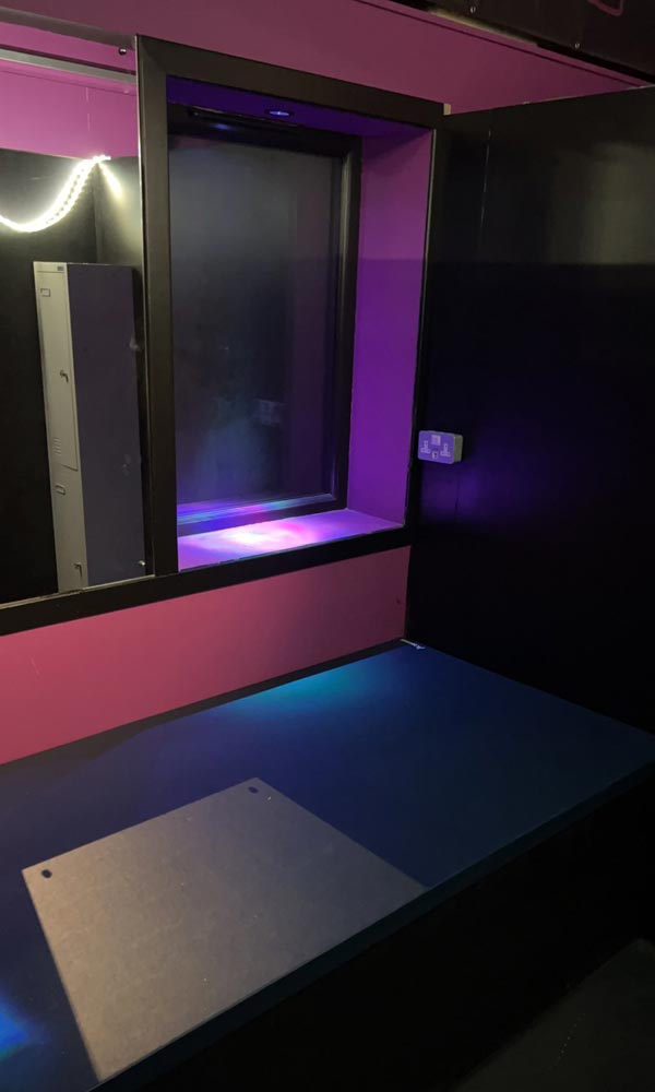Gay sauna Edinburgh, cabins interior